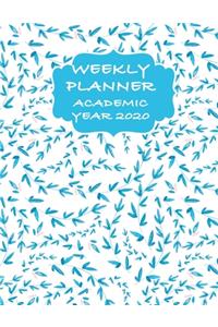 Weekly Planner Academic Year 2020
