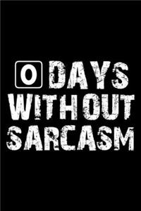 0 days without sarcasm
