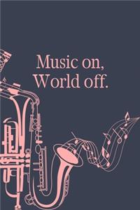 Music on World off