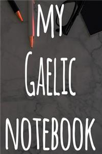 My Gaelic Notebook