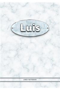 Luis - Lined Notebook