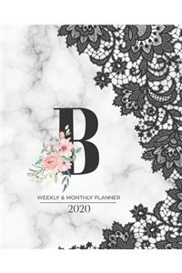 Weekly & Monthly Planner 2020 B