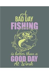 Bad day fishing is better than a good day at work