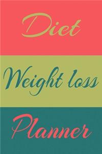 Diet Weight Loss Planner
