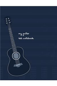 Musician guitar chord songbook player journal