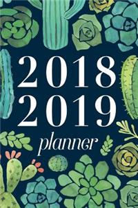 2018 2019 Planner, 18 Month Weekly & Monthly Planner - 2018-2019