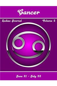 Cancer Zodiac Journal - Volume 2