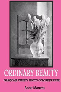 Ordinary Beauty Grayscale Photo Coloring Book