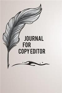 Journal For Copy Editor