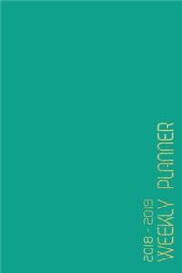 2018 - 2019 Weekly Planner
