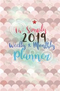 2019 Planner Weekly and Monthly