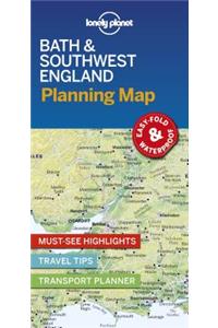 Lonely Planet Bath & Southwest England Planning Map 1