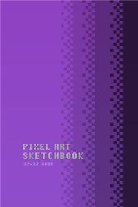 Pixel Art Sketchbook 32x32 Grid