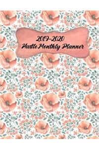 2019-2020 Hustle Monthly Planner