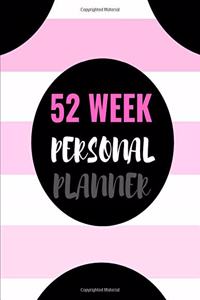My 52 Week Planner