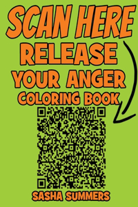 QR-Code Release Your Anger - Coloring Book - The New Era of Coloring Book