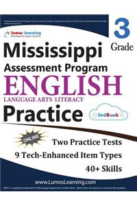 Mississippi Assessment Program Test Prep: Grade 3 English Language Arts Literacy (Ela) Practice Workbook and Full-Length Online Assessments: Map Study Guide
