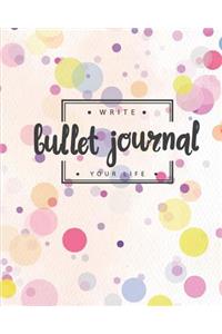 Bullet Journal Write Your Way, Dated Notebook 8x10