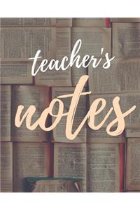 Teachers Notes