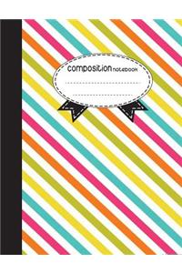 Composition Notebook, 8.5 x 11, 110 pages