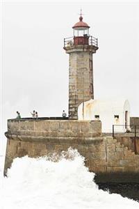 Lighthouse and Crashing Waves