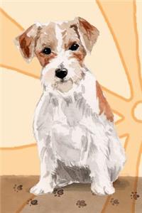 Journal Notebook For Dog Lovers, Jack Russell Terrier Sitting Pretty 10