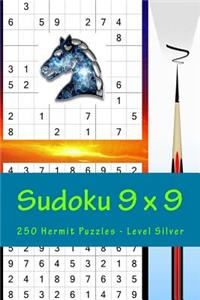 Sudoku 9 X 9 - 250 Hermit Puzzles - Level Silver