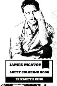 James McAvoy Adult Coloring Book