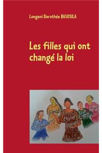 Les filles qui ont changé la loi