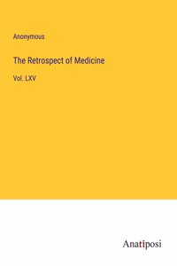 Retrospect of Medicine