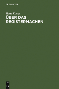 Über Das Registermachen