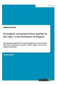 Gesungene und gesprochene Aspekte in der Oper 
