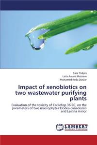 Impact of xenobiotics on two wastewater purifying plants