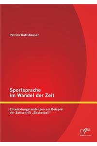 Sportsprache im Wandel der Zeit