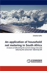 Application of Household Net Metering in South Africa