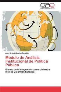 Modelo de Análisis Institucional de Política Pública