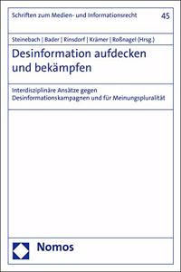 Desinformation Aufdecken Und Bekampfen