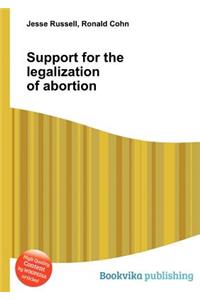 Support for the Legalization of Abortion