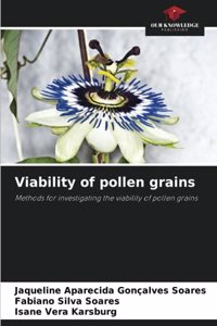 Viability of pollen grains