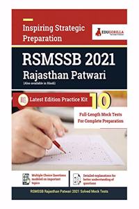 RSMSSB Rajasthan Patwari 2021 10 Full-length Mock Tests