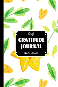 Daily Gratitude Journal: Positivity Diary for a Happier You in Just 5 Minutes a Day