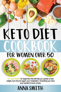 Keto Diet Cookbook for Women Over 50