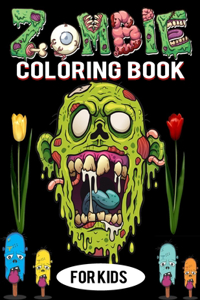 Zombie Coloring Book For Kids