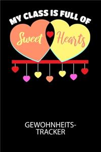 My class is full of sweet hearts - Gewohnheitstracker