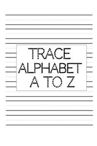 Trace Alphabet A to Z