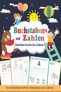 Buchstaben Und Zahlen Schreiben Lernen Ab 4 Jahren