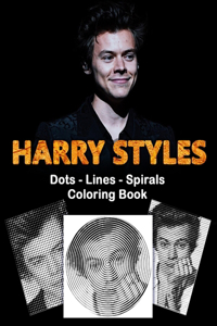Harry Styles Dots Lines Spirals Coloring Book
