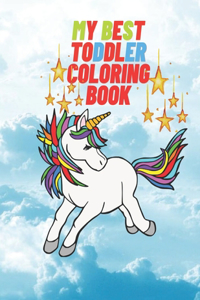 My Best Toddler Coloring Book