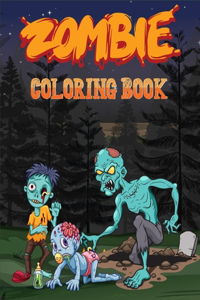 Zombie Coloring Book