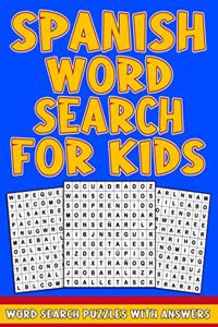 Spanish Word Search For Kids
